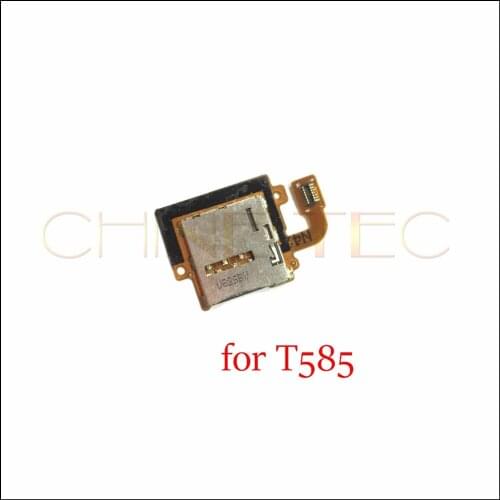 10pcs SIM Card Holder socket Tray Slot Flex Cable for Samsung Galaxy Tab A 10.1 T585