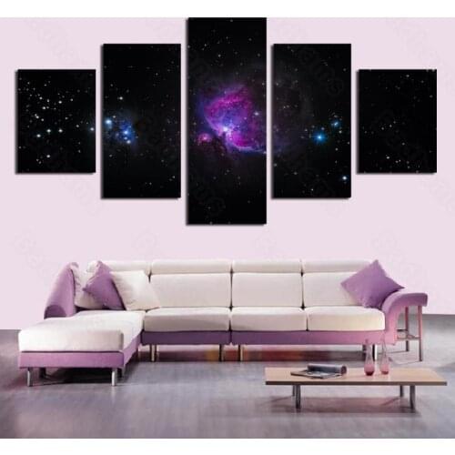 Astronomy Enthusiasts Living Room Decoration Wall Painting Layout Studio Hanging Paintings Twinkling Sparkling Painting