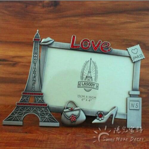 6 Inch Europe Metal Picture Frame Photo Frames Shadow Box Frame For Boys/ Girls Gift