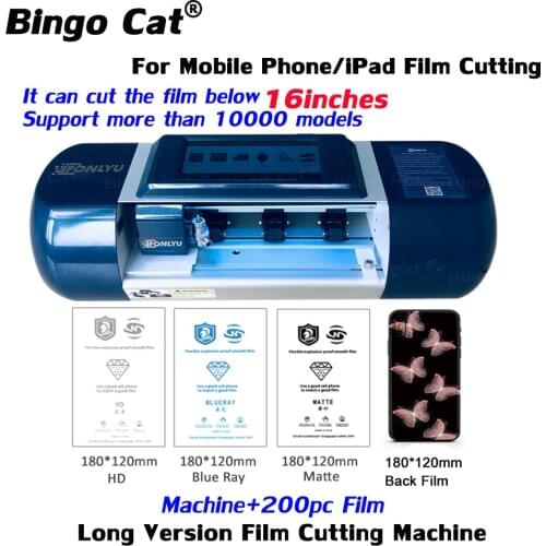 Fonlyu Extended 16″ Screen Protector Plotter Film Cutting Machine For Mobile Phone iPad Hydrogel Film Cut Below 16inch Cut Tool