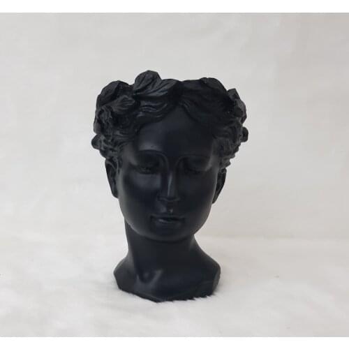 AROSE HELEN FLOWERPOT BLACK COLOR