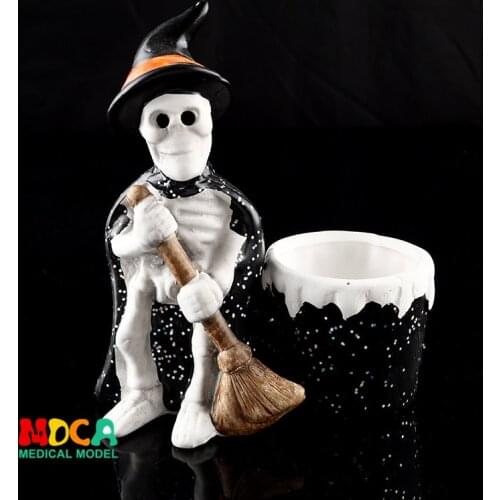 Resin ashtray skull head personalized gifts home furnishings resin bar atmosphere display YHG003