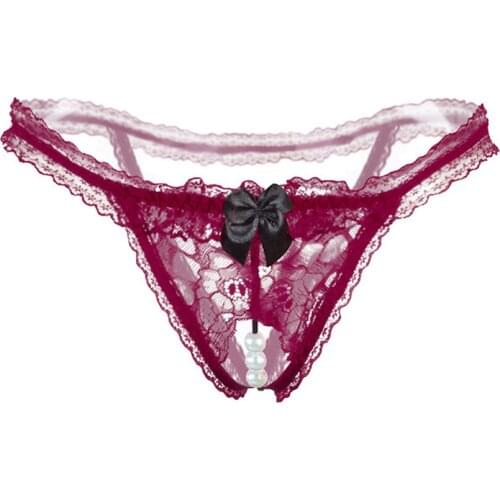 Women Sexy Underwear Lace Open Crotch Cotton Panties Intimates Women Thongs G string Crotchless Culotte Femme Sexy Lingerie