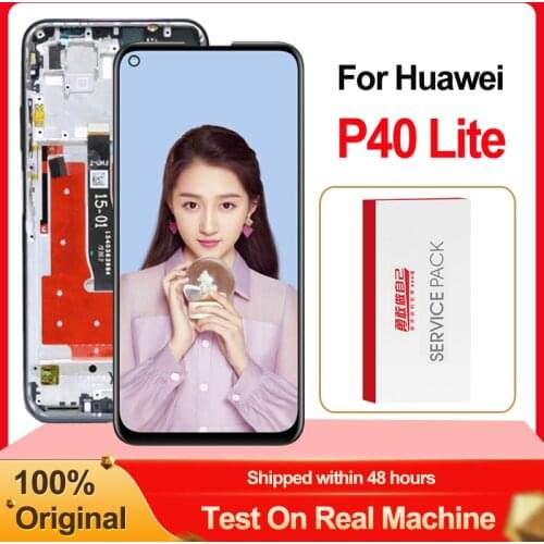 Original 6.4'' LCD For Huawei P40 Lite JNY-L21A JNY-L01A Display Touch Screen Digitizer Assembly For Nova 6 SE JNY-AL10 JNY-TL10