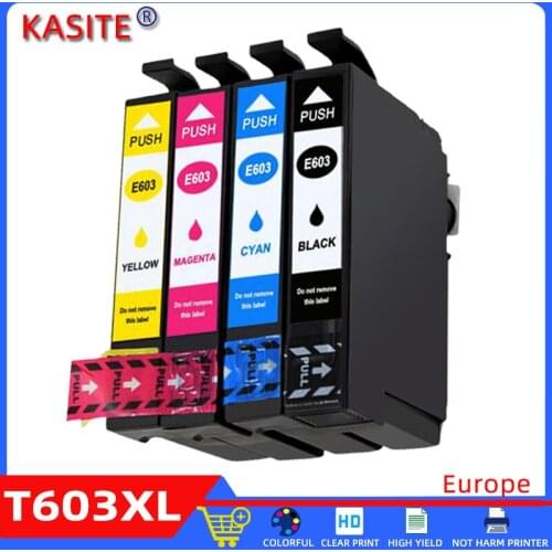 Compatible With Epson T603XL Cartridges XP2100 XP2105 XP4100 XP4105 WF2810 2815 2830 3100 Printer European