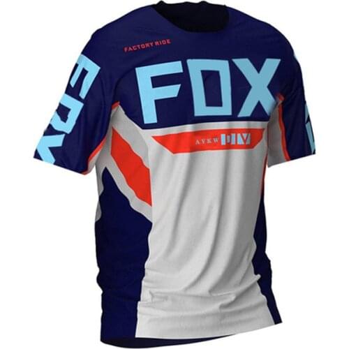 Cycling Jersey Men Shirts Fox Vtt Wielren Kleding Heren Tenue Motocross Ropa Deportiva Fox Jersey Ropa Bici Mtb Jersey Downhill