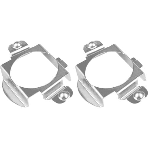 1 Pair H7 Car LED Headlight Lamp Bulb Base Adapters Holders Retainer Clips For BMW 5 Series E60 for Low Beam car accessories