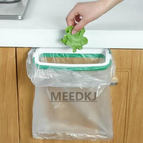 1pcs Cabinet trash can stand soporte de lata para Bolsa de Basura de basura de cocinaarmario de cocina colgante de 8,66x4,92