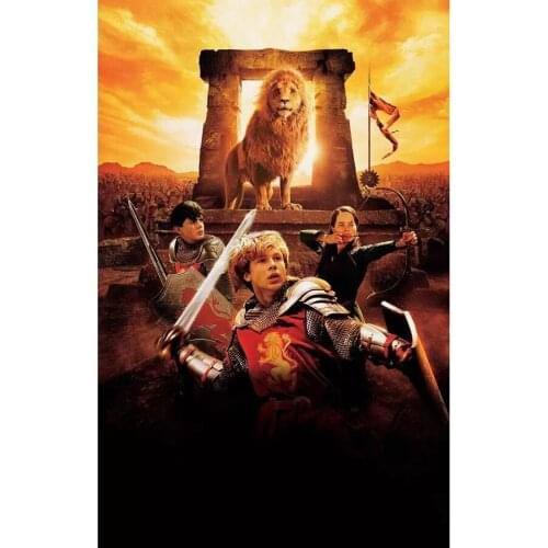 5D DIY Full Round/Square Diamond Painting"The Chronicles Of Narnia "Movie Poster 3D Embroidery Cross Stitch Mosaic Home Decor