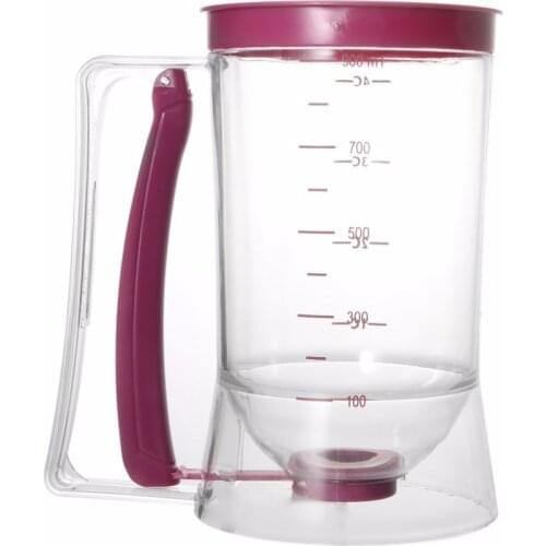 900ml Cupcake Pancake Batter Dispenser Cream Cake Mix Dispenser Jug Baking Essentials Maker Cooking Tools Funnel Measuring Cup