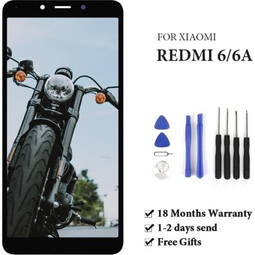 99% positive feedback For Redmi 6 LCD Touch Screen With Frame Digitizer Assembly For Redmi 6A 6 LCD Display Replacement