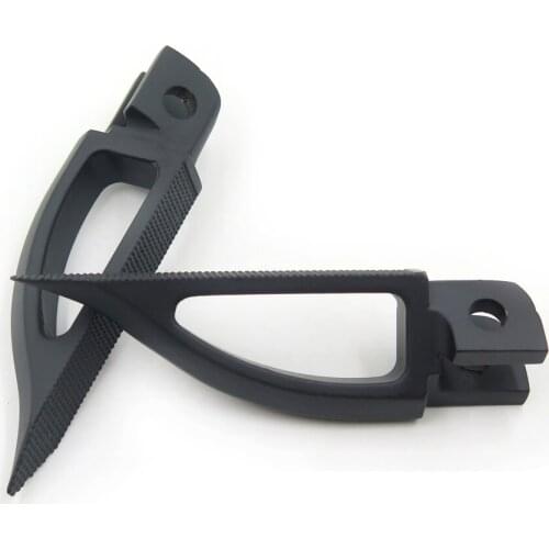 Aftermarket free shipping motorcycle parts Blade rear Foot Peg for 99-07 Suzuki GSX 1300R Hayabusa 2008-2013 B-King BLACK