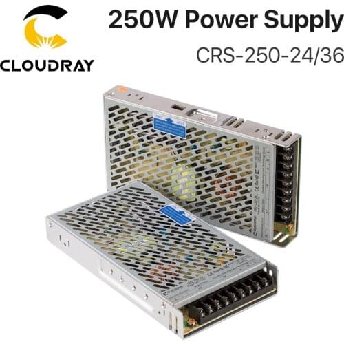 Cloudray CRS-250-36 Switching Transfer Power Supply CRS-250-36 24VDC 6.5A Output for Industrial Automation 3D Printer