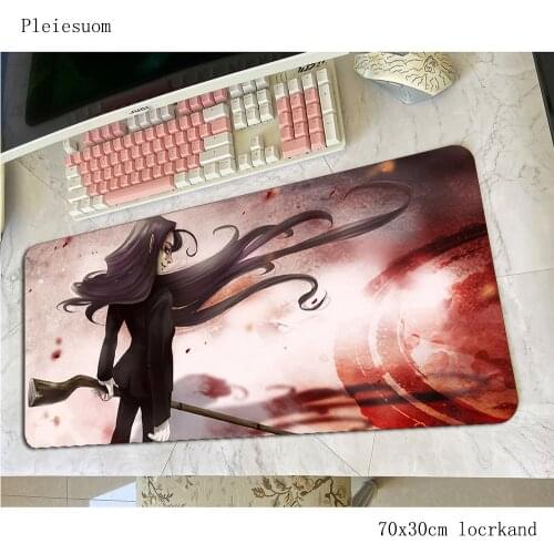 Hellsing mouse pad gamer 700x300x4mm gaming mousepad Professional notbook desk mat Domineering padmouse games gamer mats gamepad