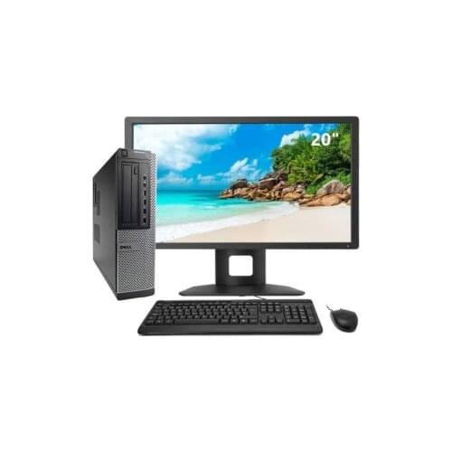 DELL Optiplex 7010 cheap full desktop computer i5 - 3470 GHz | 8GB RAM | 500HDD | DVD | WIN 10 PRO + TFT 20"