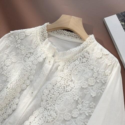 Lamtrip Lace Lolita Doll Shirt Mori Girl Autumn Kawaii