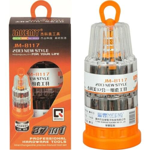 Multi Function Portable Maintenance Screwdriver Set 37 In 1 Precision Repair PC Mobile Devices Tools Kits