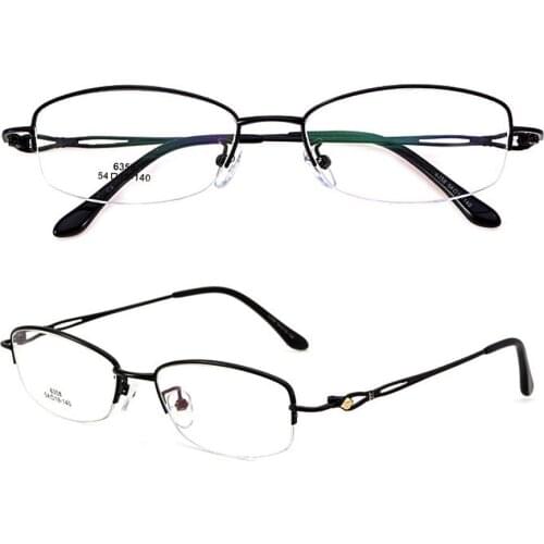 Fashion Retro Halfrim Oval Frame Anti Blu Light Ultralight Reading Glasses Modern Men Women+1.0 +1.5 +1.75 +2.0 +2.5 +3 +3.5 +4