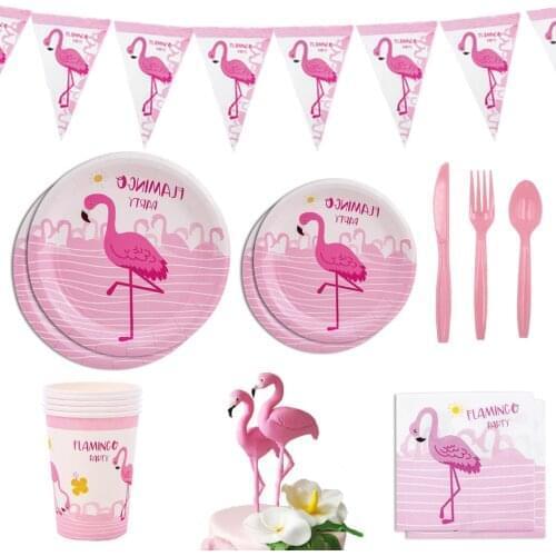 Pink Flamingo Parti Decor Set Lets Flamingo Birthday Decor Festa Flamingo Ballon Caketopper Decor Happy Birthday Decor Kids Girl