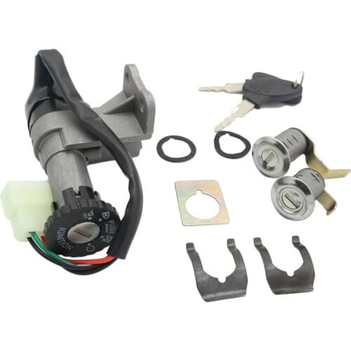 Motorcycle Ignition Switch Key Lock Set for 50Cc 150Cc GY6 Scooter Moped Taotao Jonway Roketa