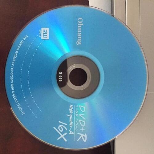 Wholesale 10 discs Grade A 4.7 GB 16x Blue Blank Printed DVD+R Disc