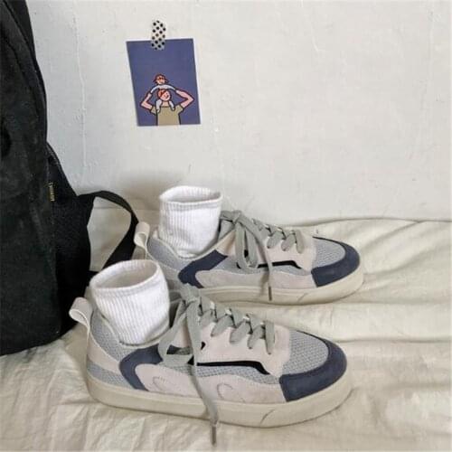 Autumn new sneakers womens flat shoes platform shoes lightweight non-slip wear hiking shoes casual shoes shoes women