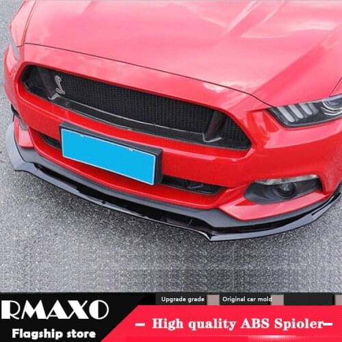 For Ford Mustang Front shovel Body kit spoiler 2015-2019 Ford Mustang ABS Rear lip rear spoiler front Bumper Diffuser Protector