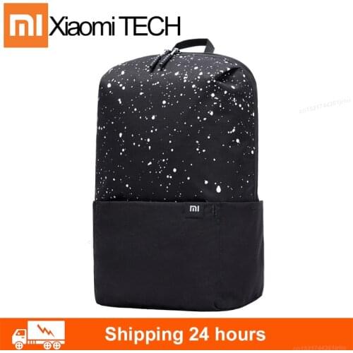 100%original Xiaomi Mi small backpack 10L waterproof bag male and female starry sky version and camouflage color backpack travel