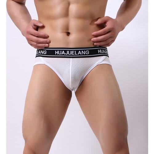 Briefs cuecas Mens Underwear Mens Bikini Sexy Bulge Pouch Panties Shorts Underpants Patchwork Comfortable Lingerie