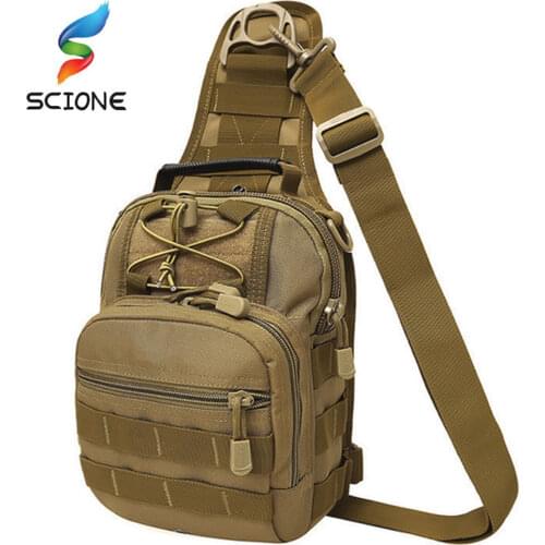 Outdoor Shoulder Military Bag Sports Climbing Backpack Waist Tactical Hiking Camping Hunting Daypack Fishing Rucksack XA319Y