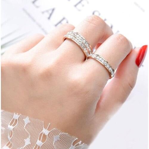 Кольца с кристаллами Ybollar China At AliExpress