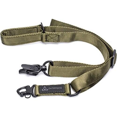 1 Pcs Double Point Tactical Multi-Mission Rifle Sling Gun Strap System Mount Set Outdoor