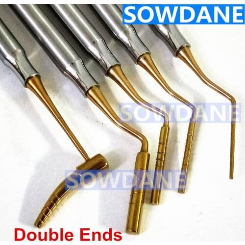 1 Pc Dental Bone Powder Filling Instrument Set Titanium Coated Restorative Kit Dental Spatula Filler Tool Dentist Implant Tool