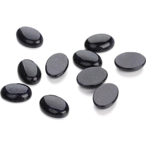 10pcs/lot Oval Natural Stone Cabochons Flat Round Quartz Necklace Jewerly Findings Fit Cabochon Cameo For Jewelry Settings Base
