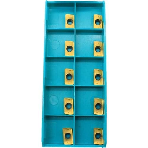 10pcs Lathe tool APMT1135 PDER TT9080 carbide blade metal turning blade CNC machine milling cutter APMT1135 milling tool