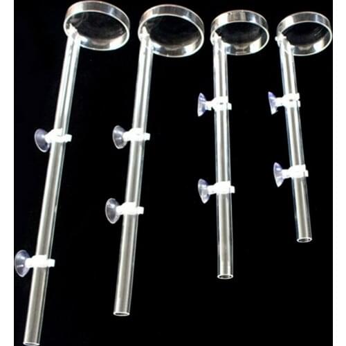 Acrylic Shrimp Feeding Tray Fish Food Feeder Aquarium Fish Tank Feeding Tube