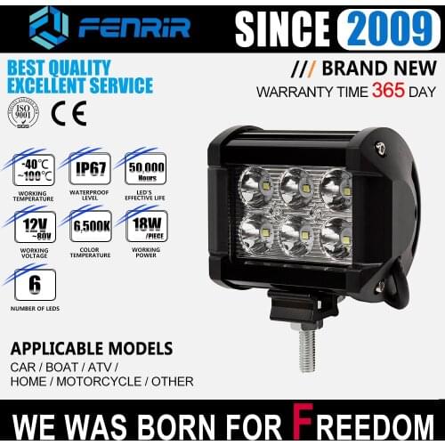 Car led off road accessories work offroad light bar for ford focus 2 scania duster chopper bmw e46 bobber 2114 lada 4x4 zetor