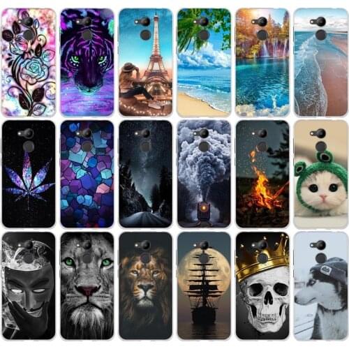 For Huawei Honor 6C Pro Case Cover Huawei JMM-L22 Case 5.2" Cover Soft Silicone Back Cover Huawei Honor 6 C Pro JMM-L22 6C Pro