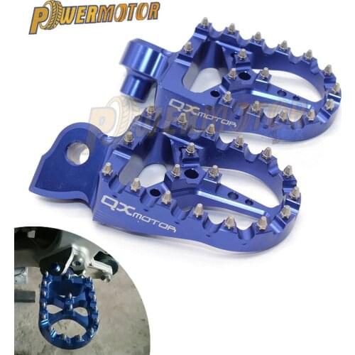 CNC Motorcycle Foot Pegs Pedals Foot Rests Footrest For Sx Sxf Exc Excf Xcf Xcw Xcfw 65 85 125 150 250 300 350 400 450 530