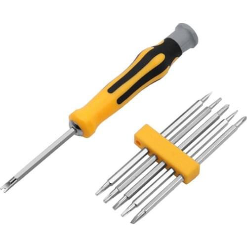 CR-V Magnetic Screwdriver Set 12 Btis Torx Hex Phillips Triangle Bit Multitul Electronic Phone Watch Repair Precision Hand Tools