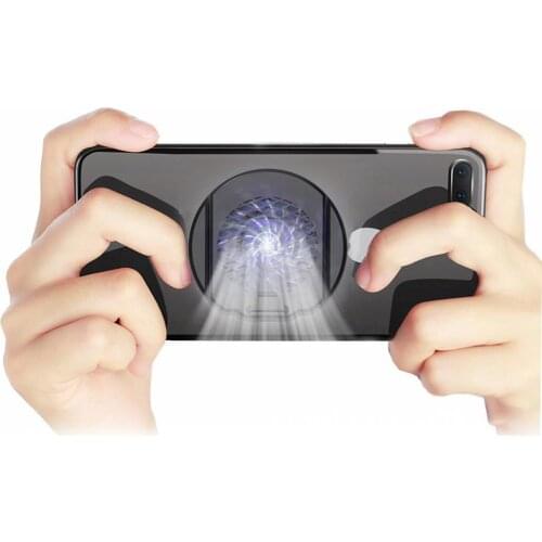 FL02 Mobile Phone Radiator Game Universal Phone Cooler Adjustable Portable Fan Holder Heat Sink for iPhone Samsung Huawei