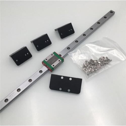 Funssor Creality CR-10 Pro 3D printer X axis linear rail upgrade conversion kit Hiwin MGN12 linear guide rail