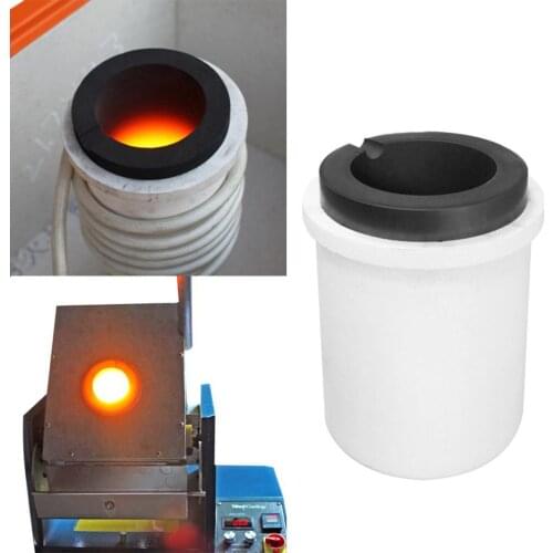 1kg/2kg/3kg Graphite Crucible Gold Silver Melting Crucible Cup Scrap Furnace