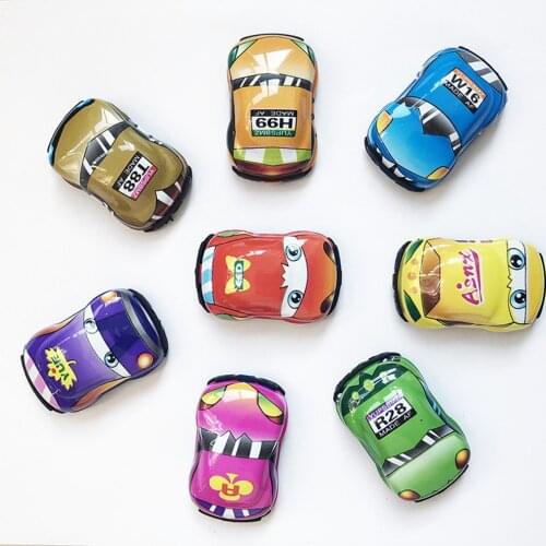 5PC New Cute Cartoon Mini Vehicle Car Toy Pull-back Style Truck Wheel Educational Toy for Kids Toddlers Childrens Birthday Gift