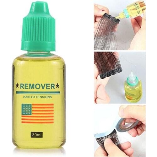 30ml Hair Extension Sheet Wig Unloading Glue Strong Remove Glue Hair Adhesive Dissolve Remover Liquid