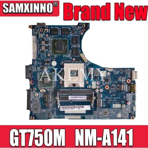 For Lenovo Y400 Laptop Motherboard 900002563 QIQY5 NM-A141 GT750M GPU HM76 Mainboard 100% Tested Fast Ship