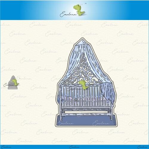 Baby bed metal cutting dies 2021 new diy molds Scrapbooking Paper Making die cuts crafts