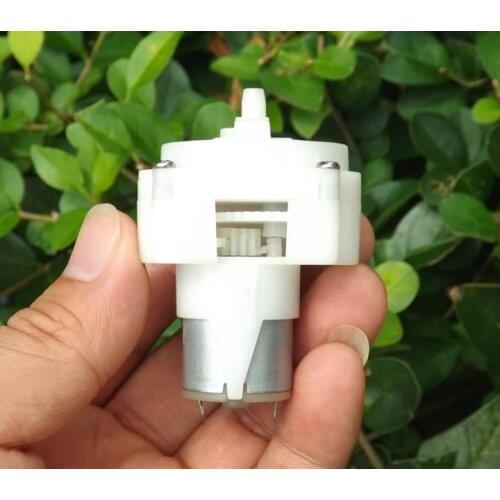 Bomba De Engrenagem Em Miniatura DC Motor Bomba Para Arduino DIY Micro Bomba De SucçãO Da Bomba De ÓLeo Auto De PerfuraçãO Da Má
