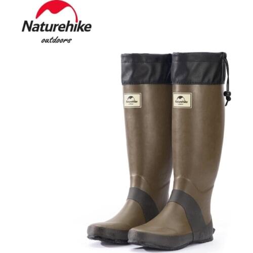 Naturehike Rain Boots Men Women Fishing Boots Rain Shoes Outdoor Sneaker Fishing Waders Wading Shoes Chest Waders Water Aqua