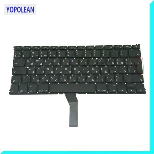 20 pcs/lot New UK Russia Russian Keyboard For Macbook Air 13" A1369 2011 A1466 2012 - 2017 Years